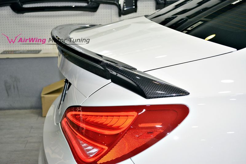 /Benz W117 Piecha GT-R carbon trunk spoiler 03